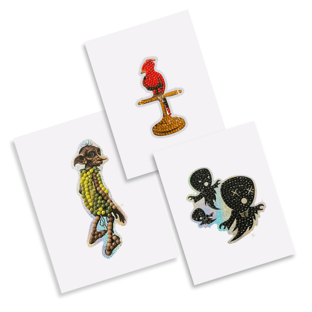 Harry Potter Diamond Art Sticker Pack - example stickers x3 2