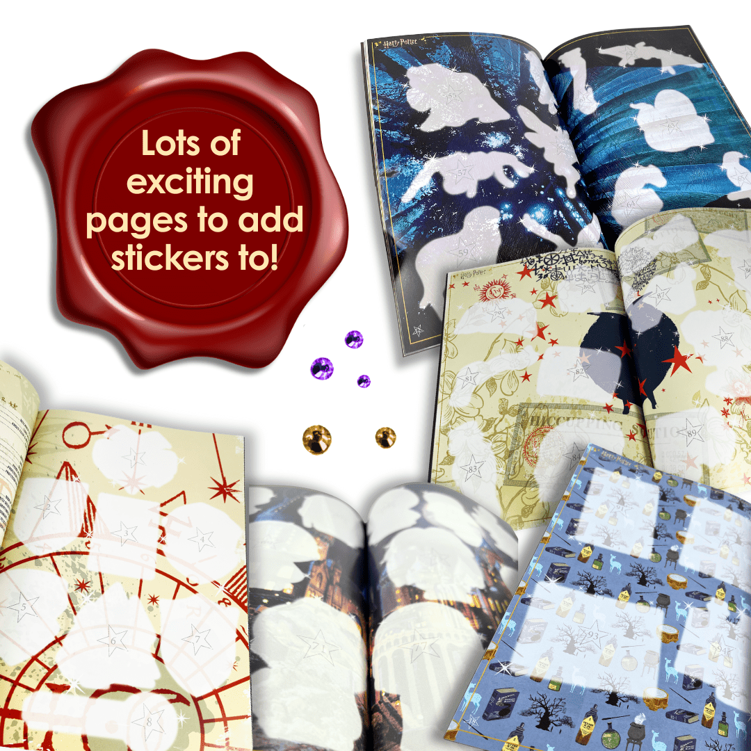 Harry Potter Diamond Art Sticker album where you can collect stickers