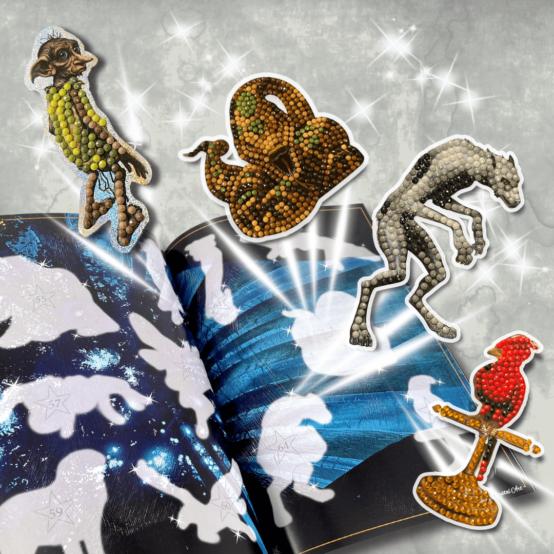 Harry Potter Diamond Art Sticker Pack - sticker examples in album
