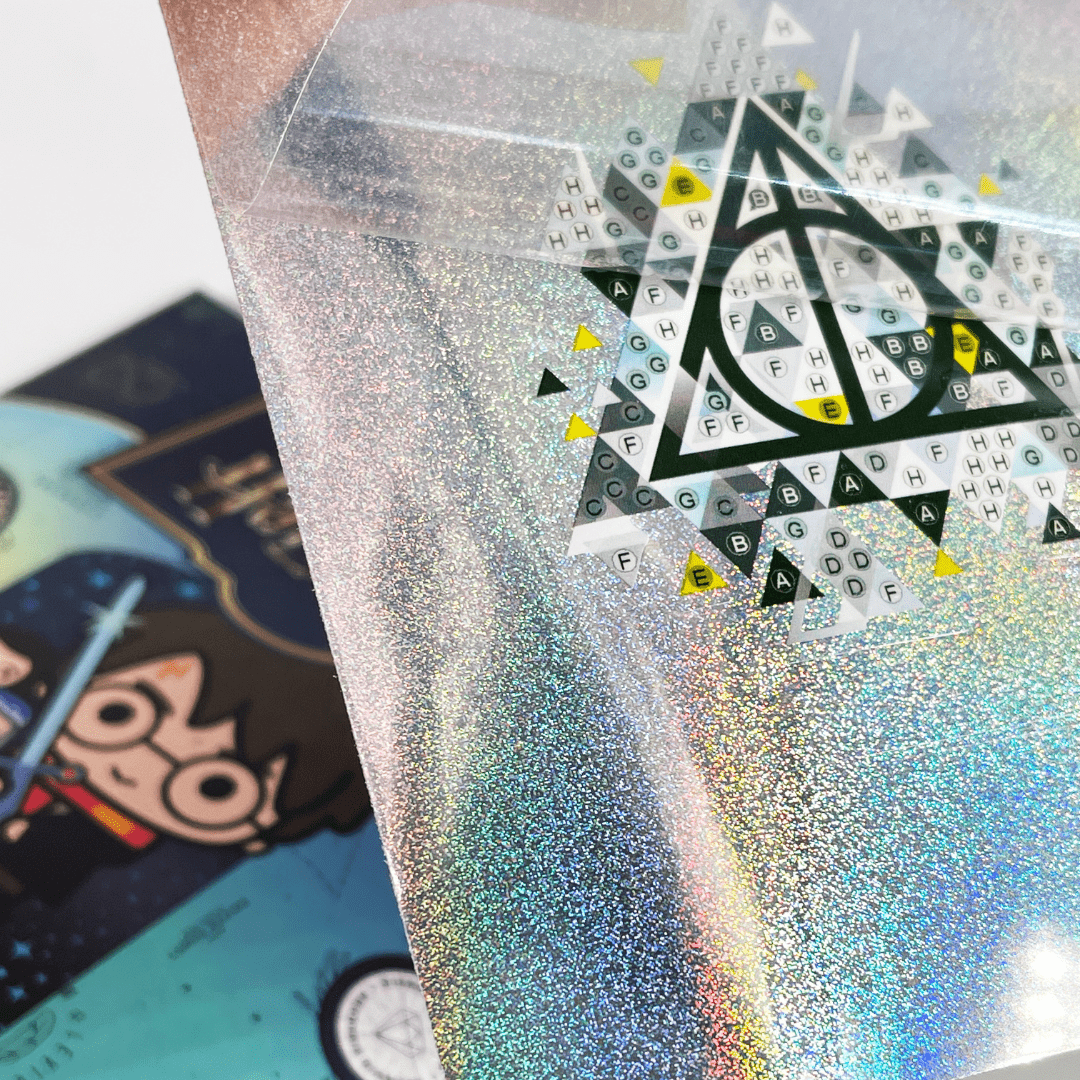 Harry Potter Diamond Art Sticker Pack - sticker example close up