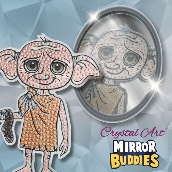 Dobby Crystal Art Mirror Buddies Kit Harry Potter