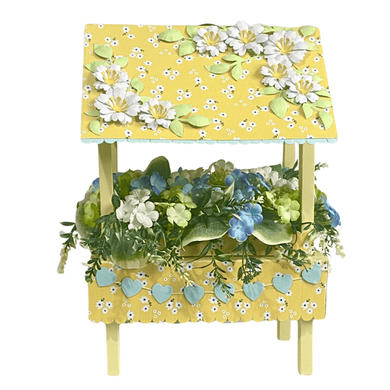 Craft Buddy “Festival Flower Cart” Die Set 24 x Piece