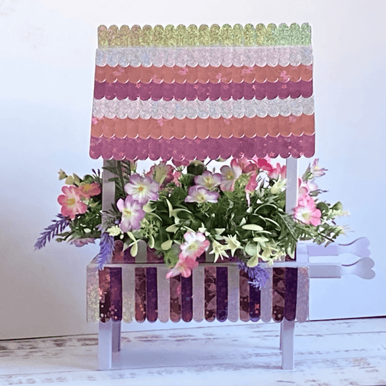 Craft Buddy “Festival Flower Cart” Die Set 24 x Piece
