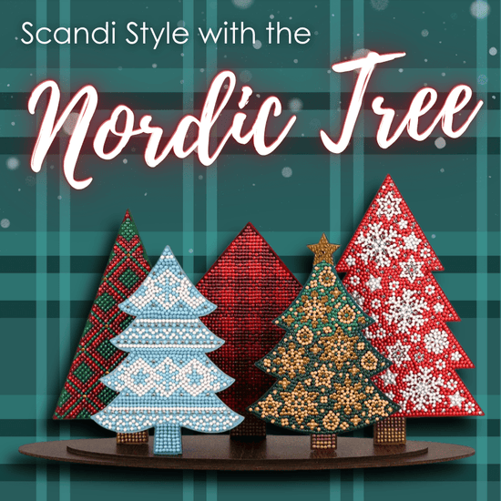 "Nordic Tree" 3D Crystal Art Scene