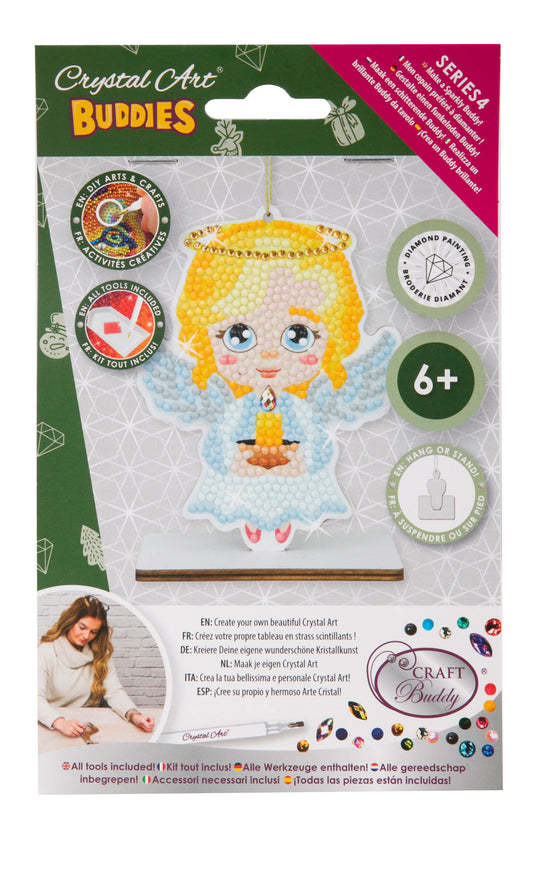 Angel Crystal Art Buddies Festive Series4 Decoration 1