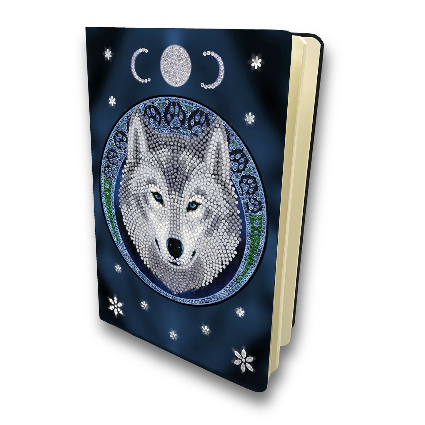 Anne Stokes Lunar Wolf Notebook Crystal Kit final