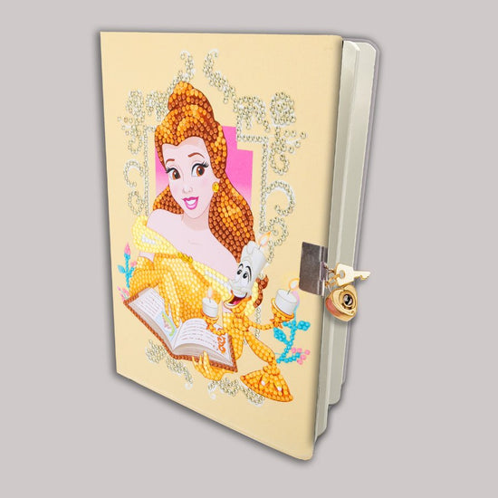 "Belle" Disney Crystal Art Secret Diary