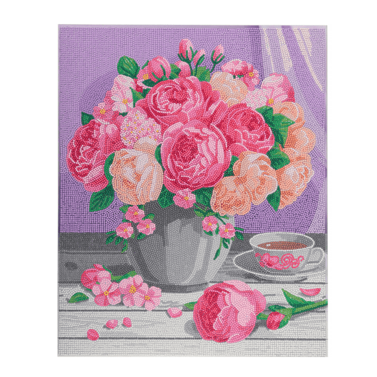 Bouquet Crystal Art Canvas Kit 40x50 image