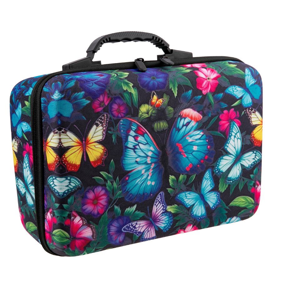 Butterflies Crystal Art Storage Case 120 Bottles 7