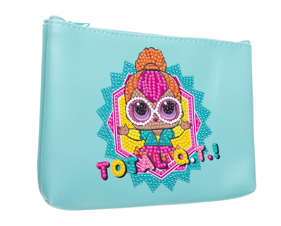 Neon QT Crystal Art Accessory Bag