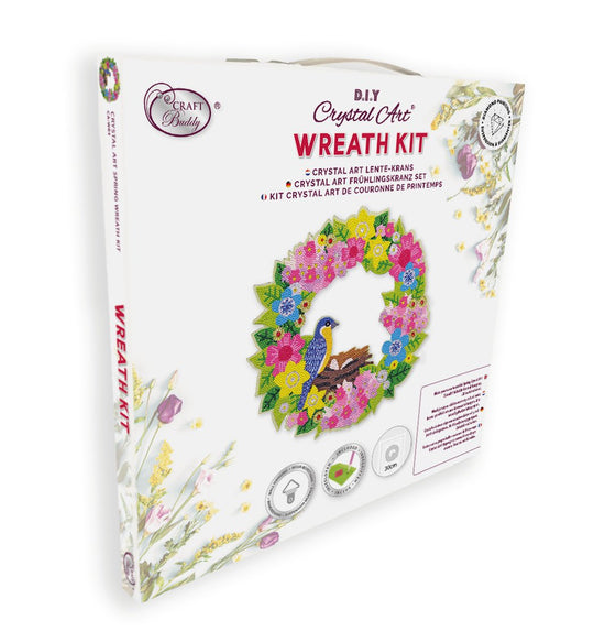 "Spring" Crystal Art Wreath Kit
