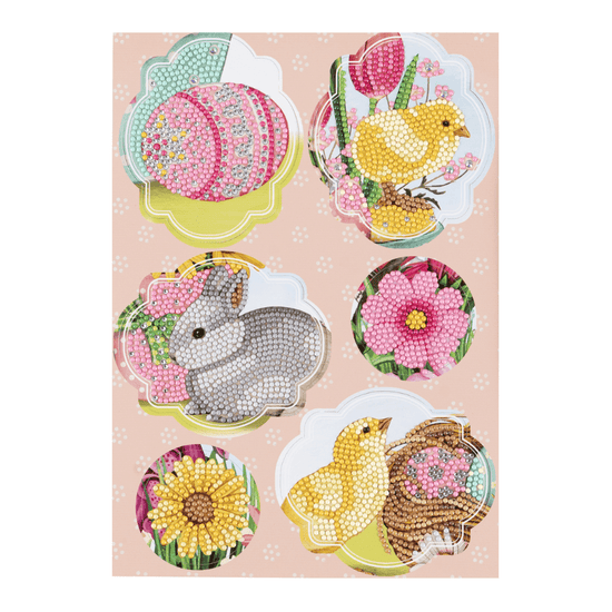 CAPAP-001 Easter Wishes Crystal Art Papercrafting Kit 4