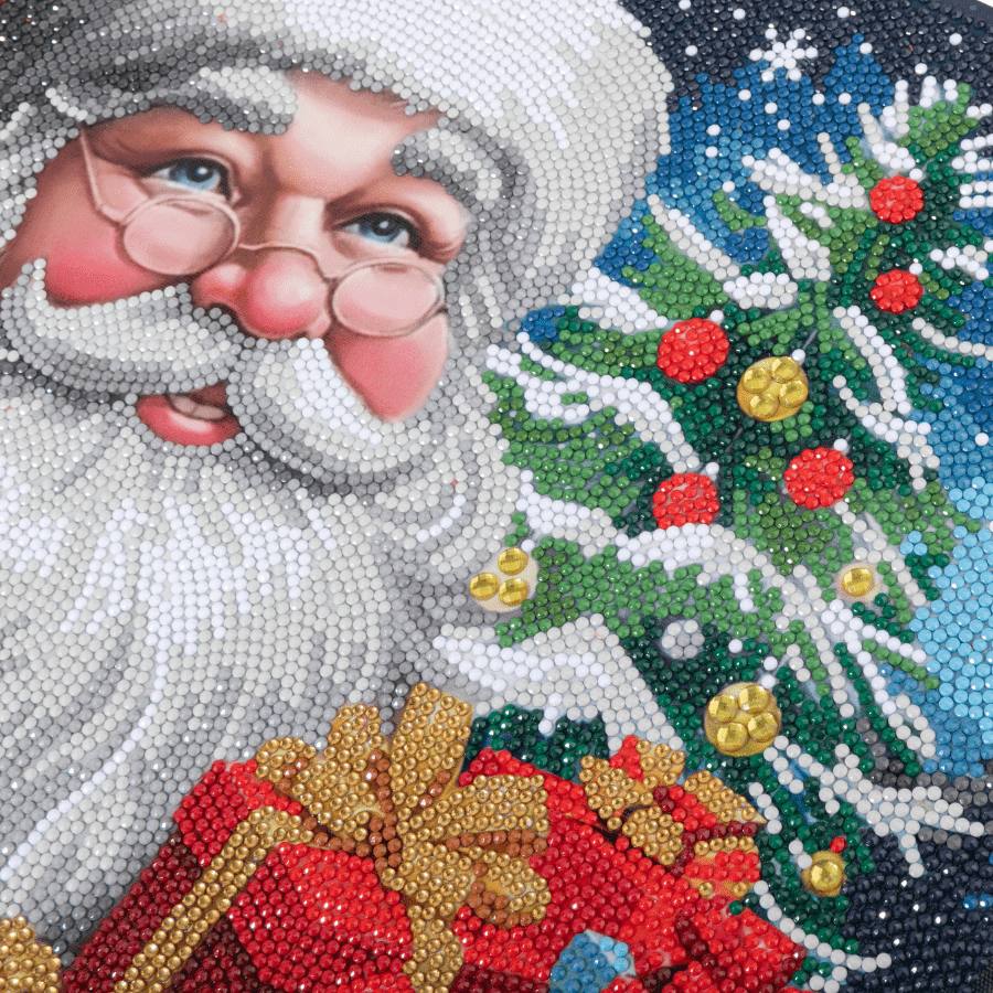 Christmas Crystal Art Canvas Duo Kit 40x40cm
