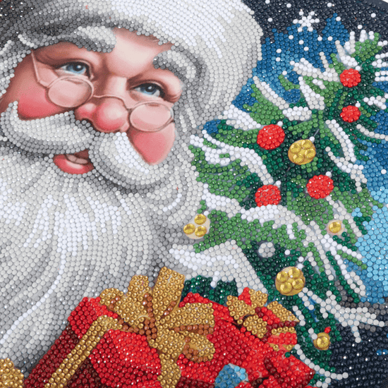 Christmas Crystal Art Canvas Duo Kit 40x40cm