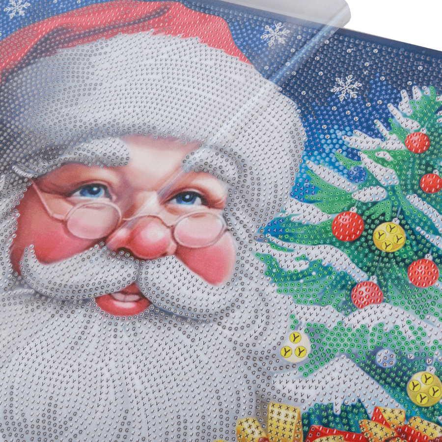 Christmas Crystal Art Canvas Duo Kit 40x40cm
