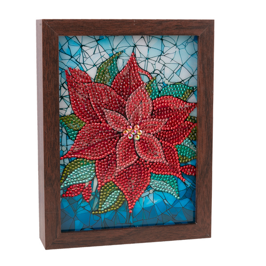 Christmas Crystal Art Small LED Frame Set 6