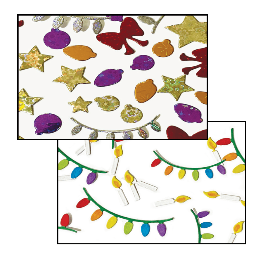 Craft Buddy 3D Joyful Christmas Tree Card Die set 6