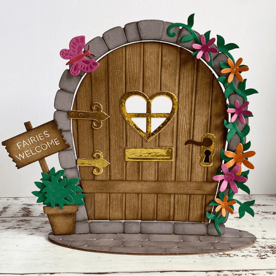 Craft Buddy Fantasy Fairy Door Die Set 30 Piece 8