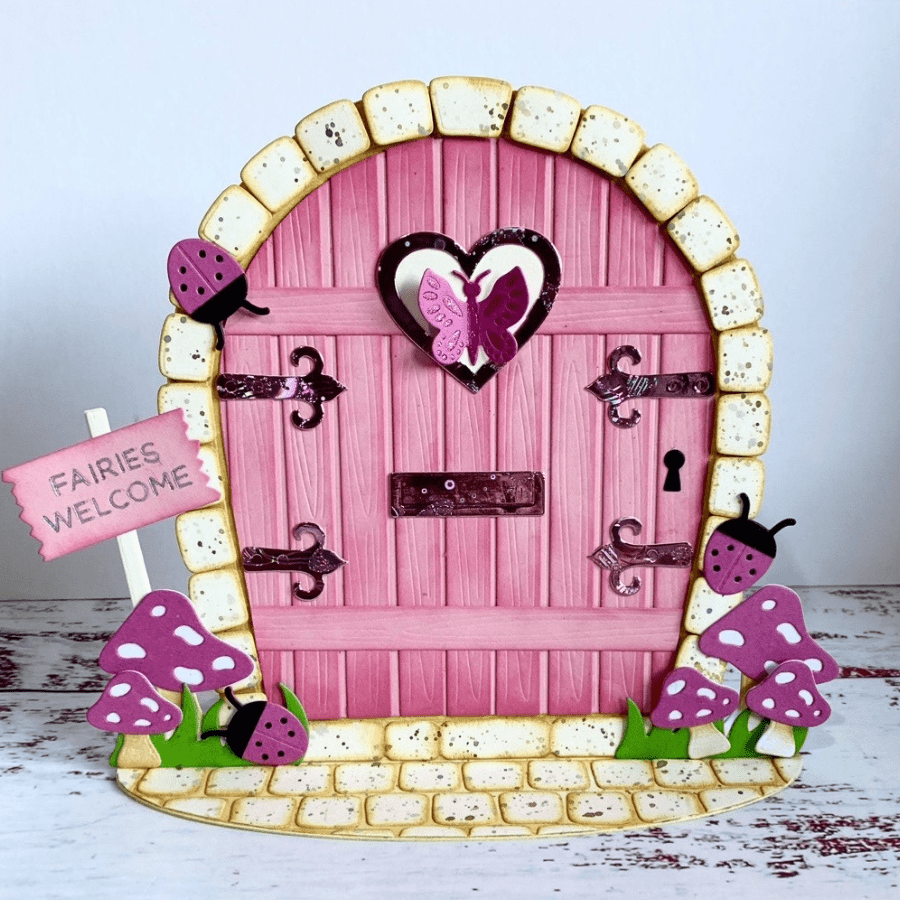 Craft Buddy Fantasy Fairy Door Die Set 30 Piece 9