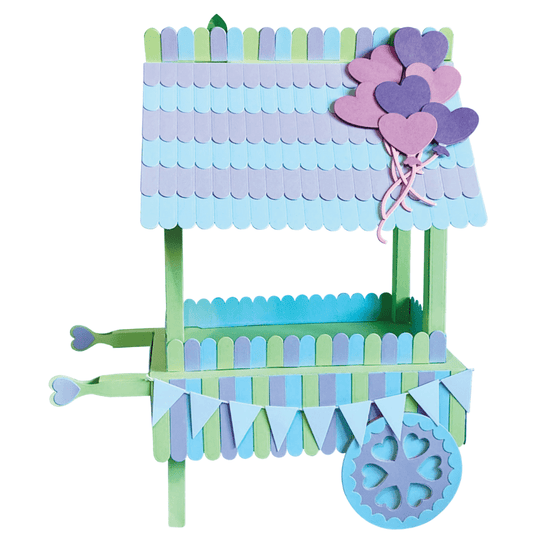 Craft Buddy Festival Flower Cart Die Set 1