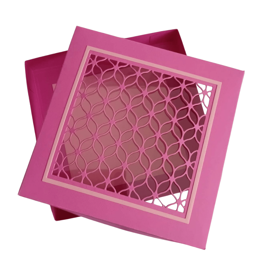 Craft Buddy Snowflake Lattice Gifting Wallet Die Set 7