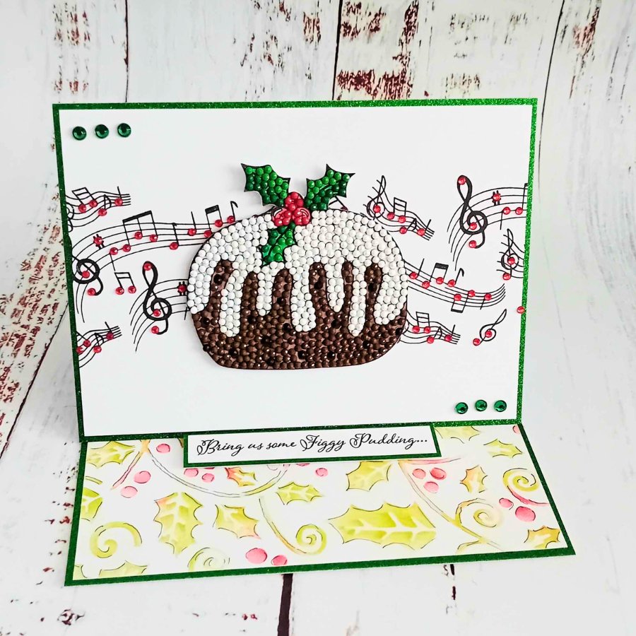 Crystal Art A6 Stamp Set Plum Pudding pack example 5