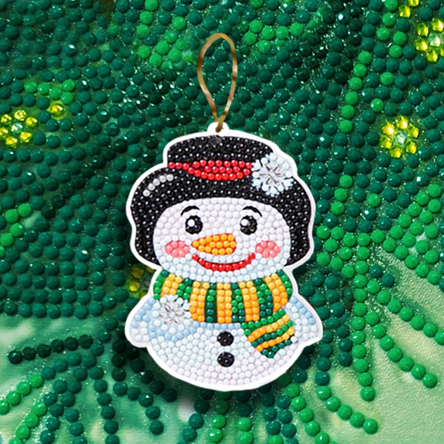 Crystal Art Buddies Series 4 Festive Decoration snowman tree