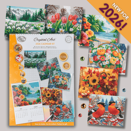 Crystal Art Calendar Kit 2026 8
