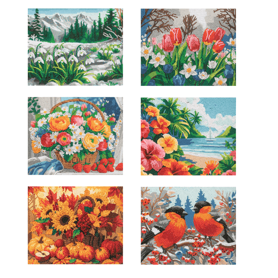 Crystal Art Calendar Kit 2026 9