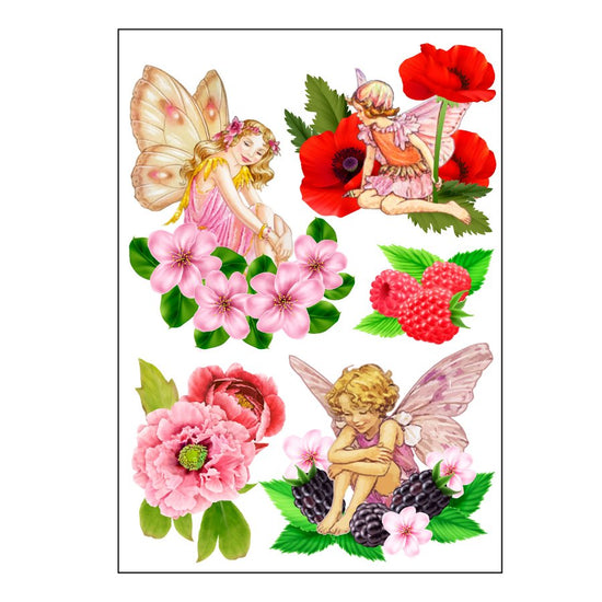 "Fairy Garden" Crystal Art Sticker Set x 35