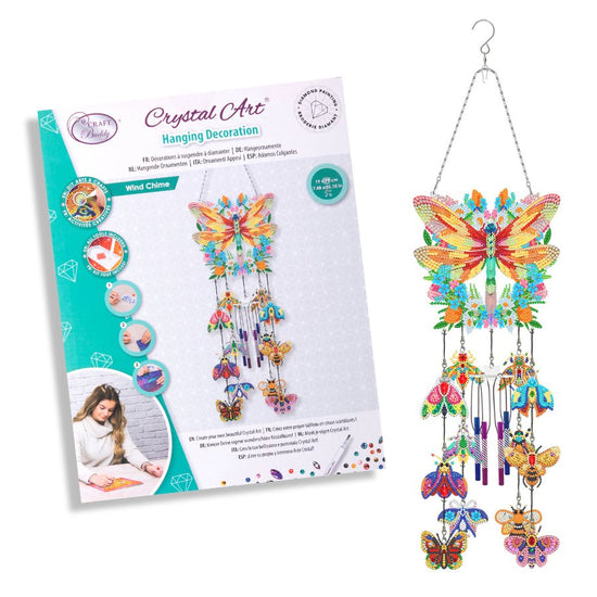 Crystal Art Hanging Decoration Wind Chime