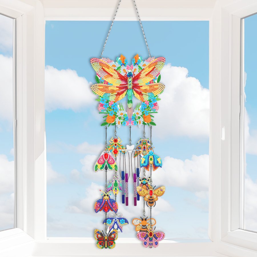 Crystal Art Hanging Decoration Wind Chime 14