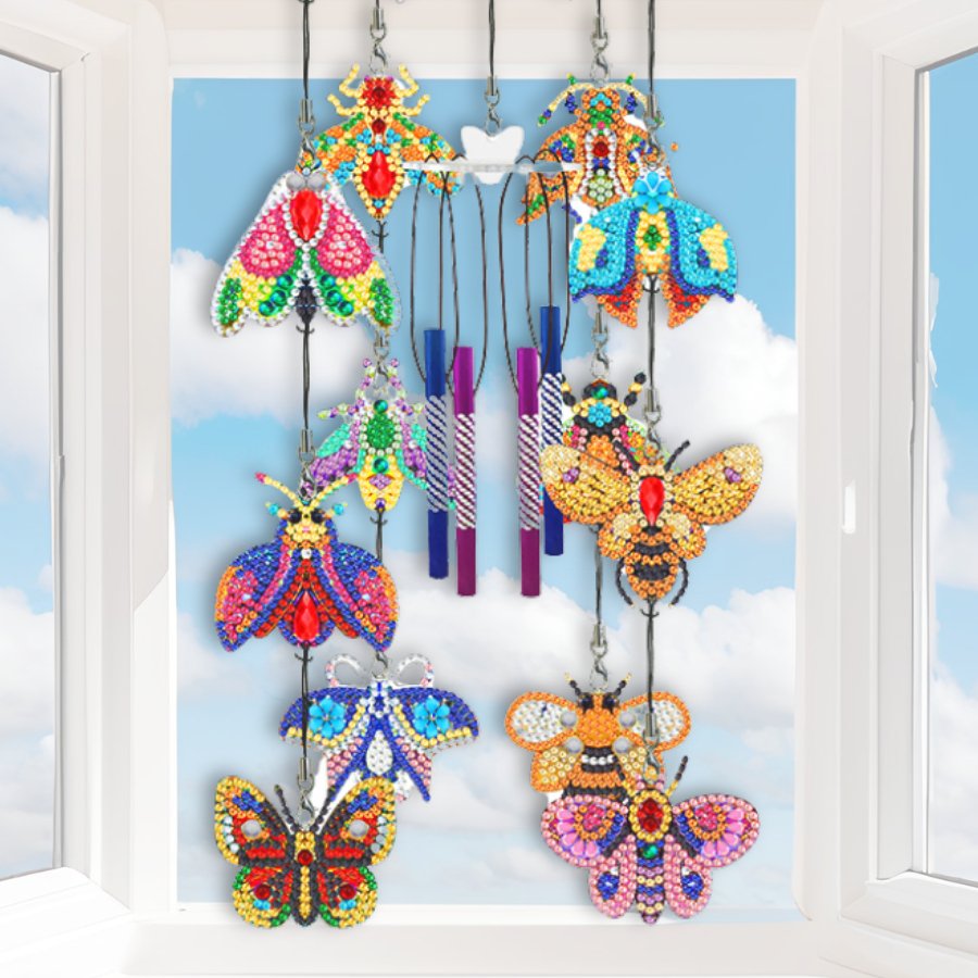 Crystal Art Hanging Decoration Wind Chime 3