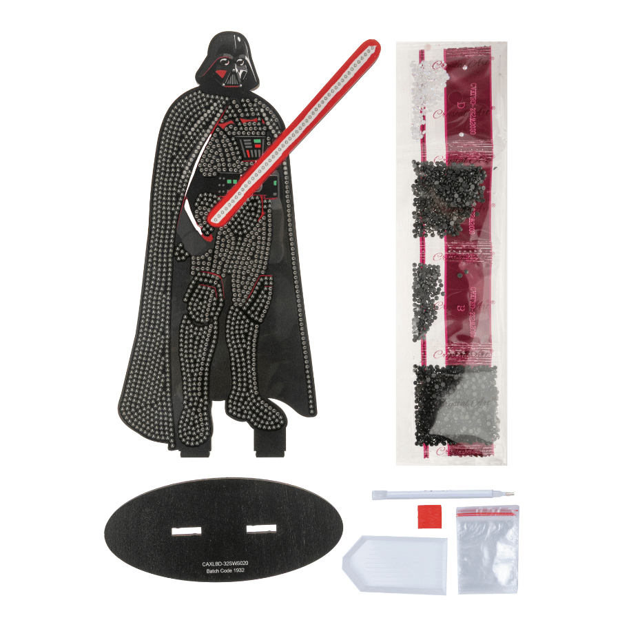 Darth Vadar Crystal Art Buddies XL Kit Star Wars 3