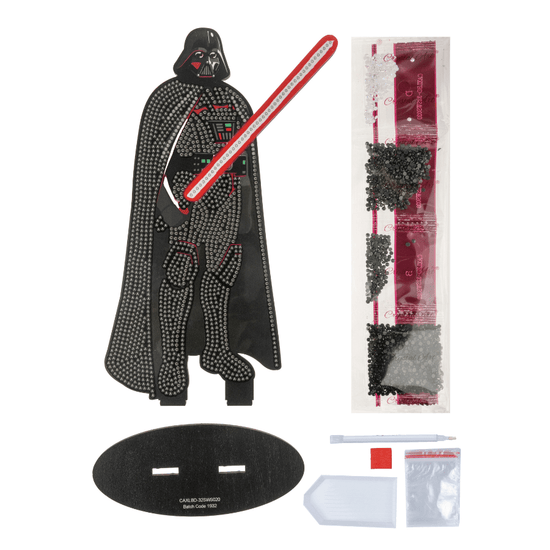 Darth Vadar Crystal Art Buddies XL Kit Star Wars 3