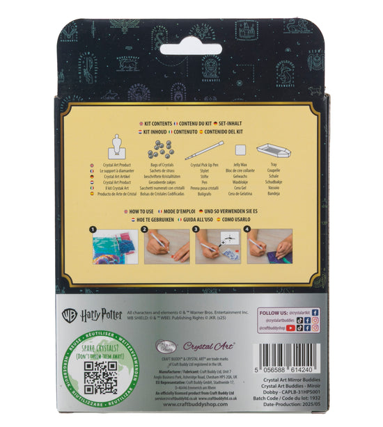 Dobby Crystal Art Mirror Buddies Harry Potter 2