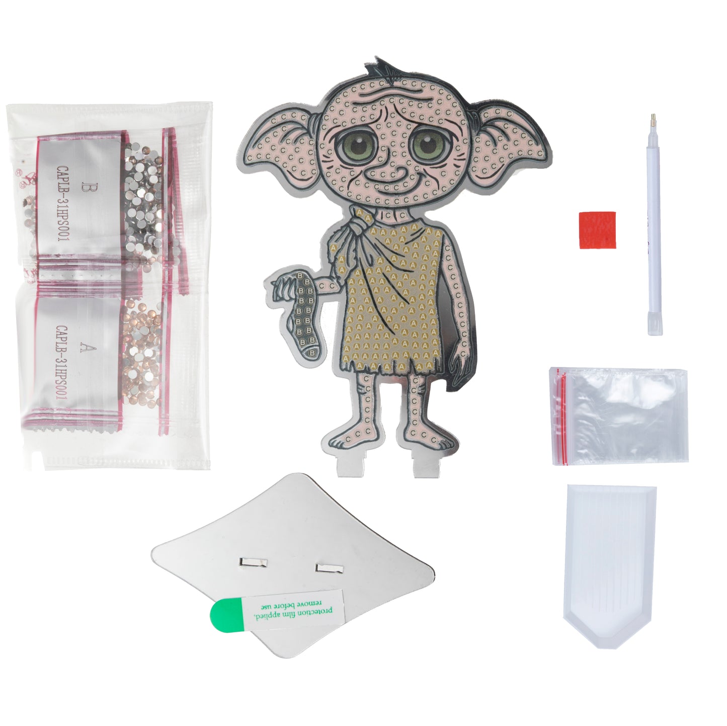 Dobby Crystal Art Mirror Buddies Harry Potter 3