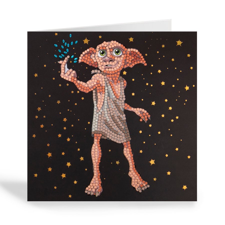 Dobby House Elf Harry Potter Crystal Art Card 1