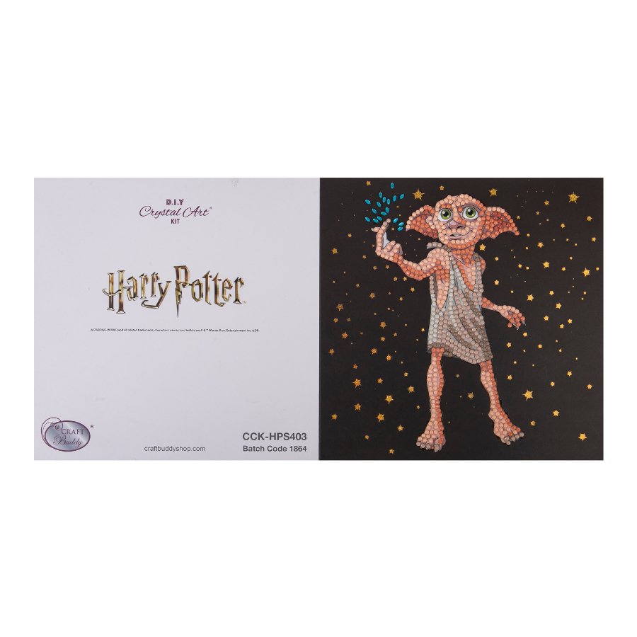 Dobby House Elf Harry Potter Crystal Art Card 3