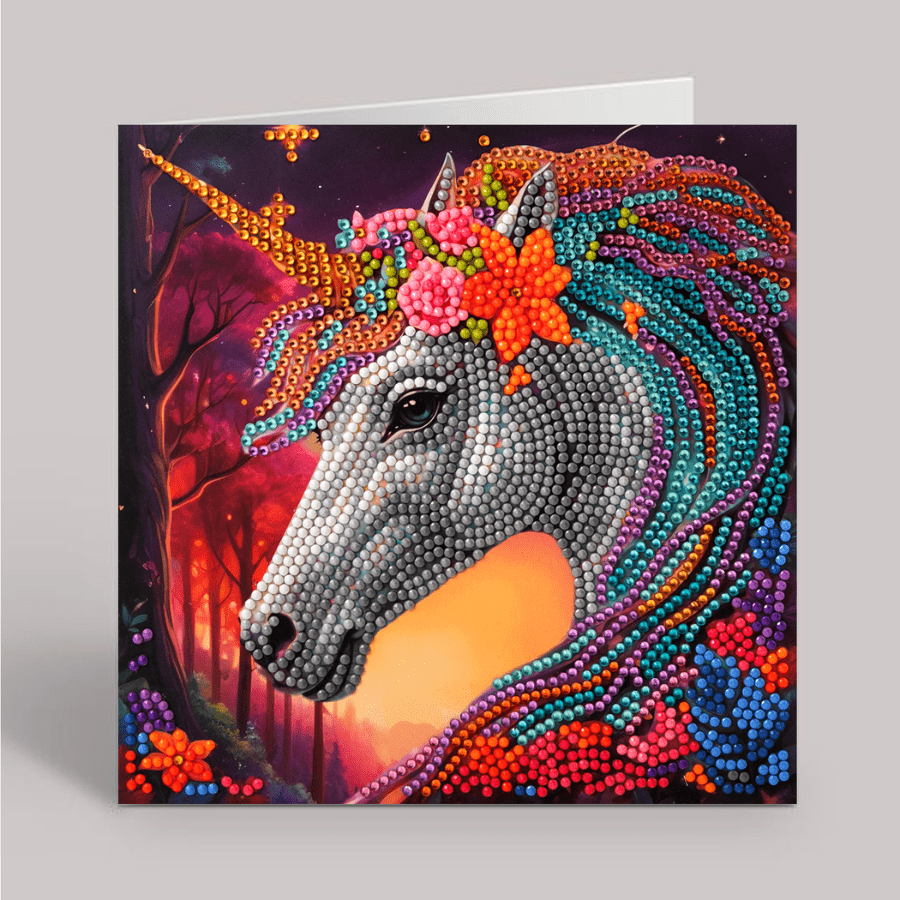 Enchanted Collection Set Crystal Art Cards 9