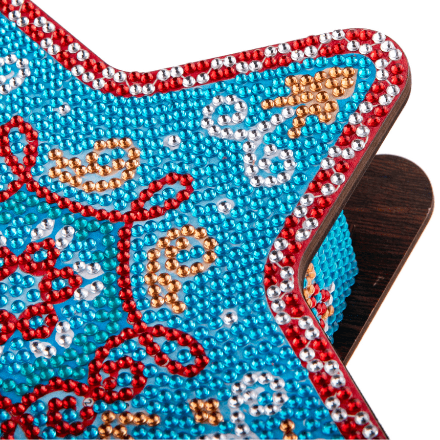 Festive Crystal Art Wooden Boxes Kit Set 1