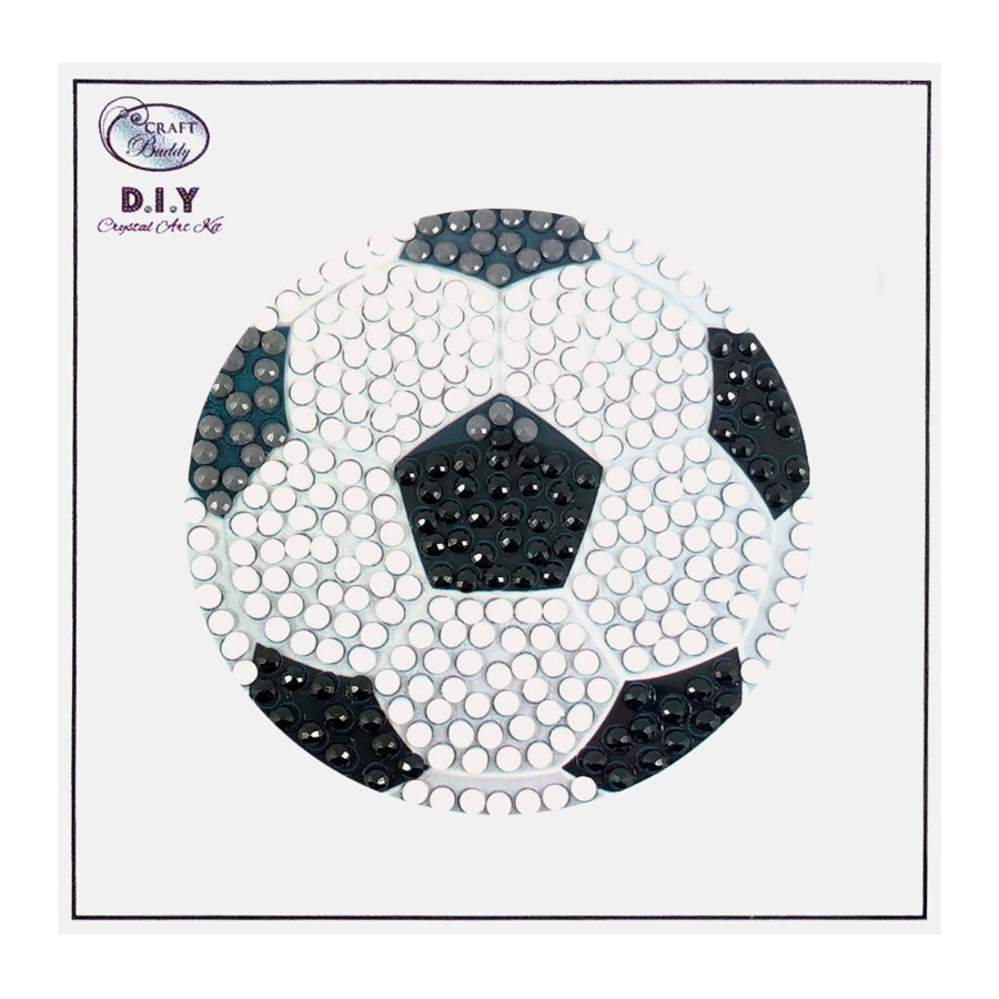 Football Crystal Art Motif Sticker 3