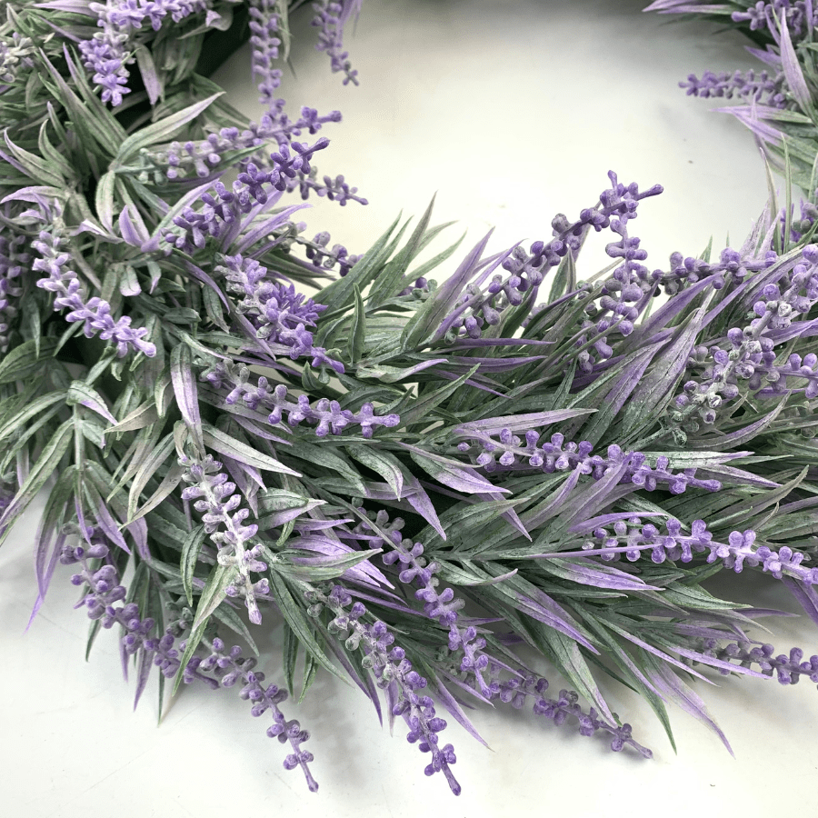 Forever Flowerz Lavender Wreath Kit 2