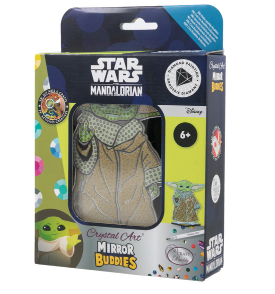 Grogu Crystal Art Mirror Buddies Kit Star Wars 1