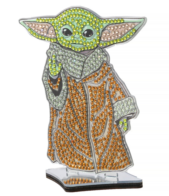 Grogu Crystal Art Mirror Buddies Kit Star Wars 6