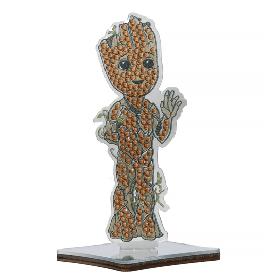 Groot Crystal Art Mirror Buddies Kit MARVEL 5