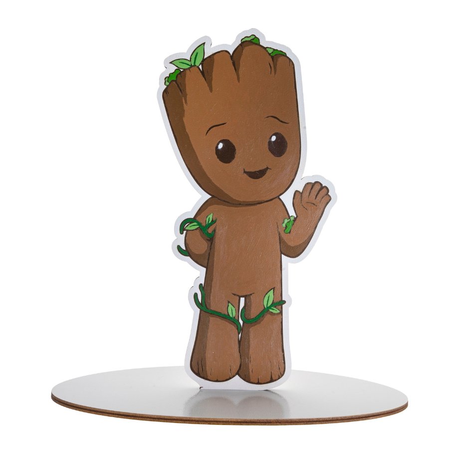 "Groot" MARVEL Paint By Numbers XL Buddies Kit Front