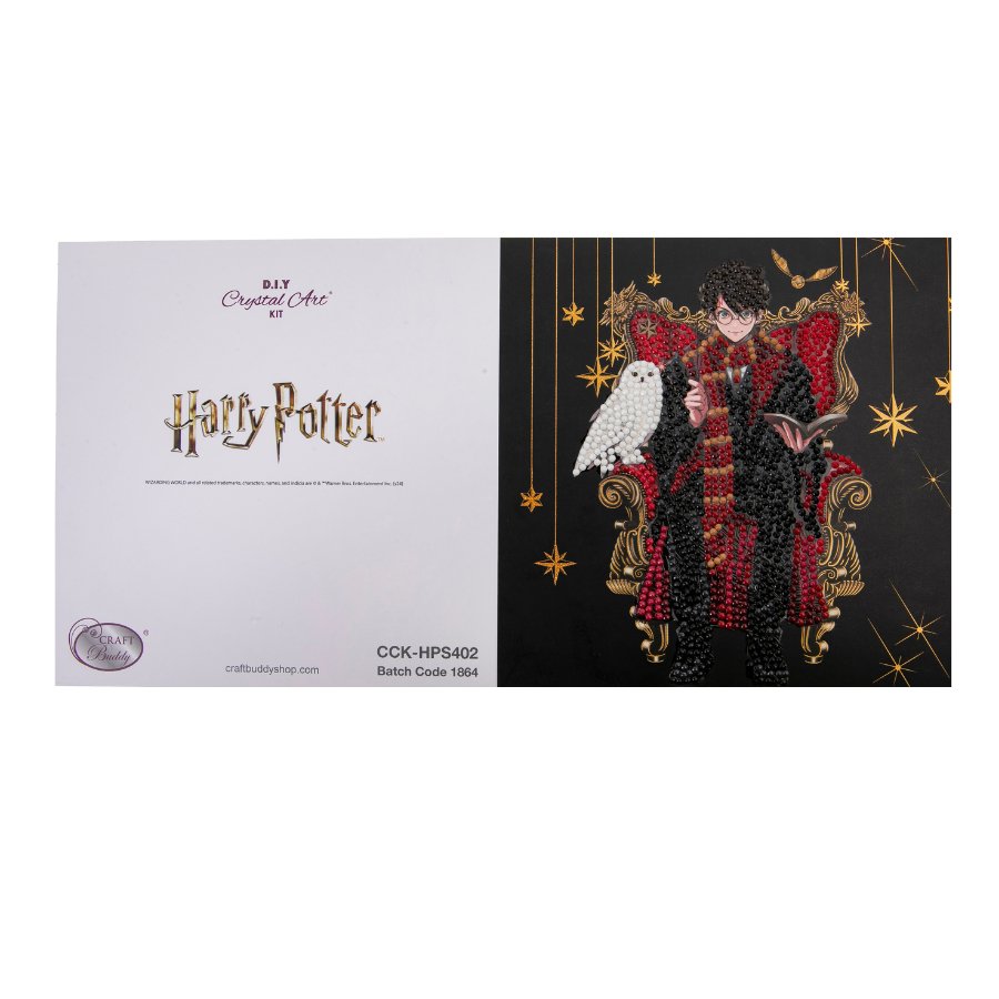 Harry Hedwig Harry Potter Crystal Art Card 1