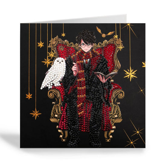 Harry Hedwig Harry Potter Crystal Art Card 3