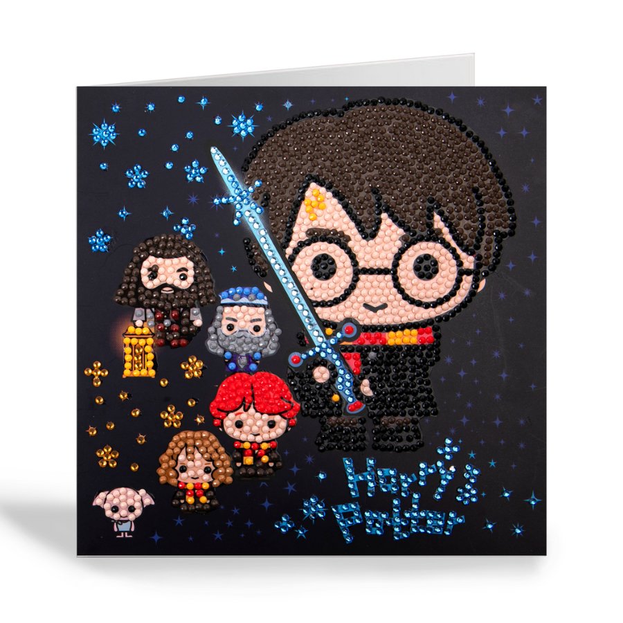 Harry Potter Family Crystal Art Card 1